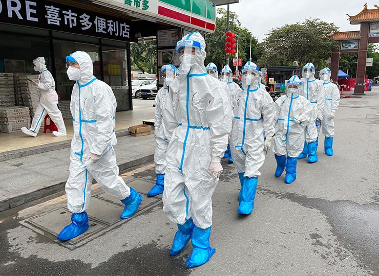 集团党员助力广州疫情封控区，筑牢抗疫“长城”