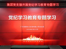 集团党支部发展党纪进建教育专题进建
