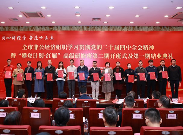 集团党支部副书记苏竟琳获评“攀登打算·红雁”首届研建班优良学员